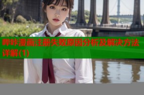 哔咔漫画注册失败原因分析及解决方法详解(1)
