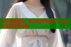 哔咔漫画游戏广告出处揭秘及无广告高清漫画资源推荐