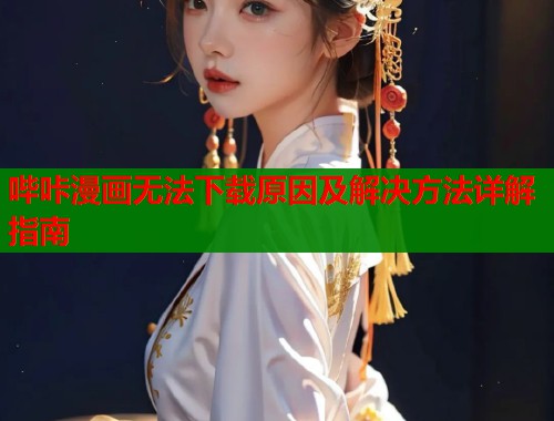 哔咔漫画无法下载原因及解决方法详解指南  第1张