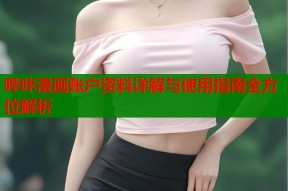 哔咔漫画账户资料详解与使用指南全方位解析