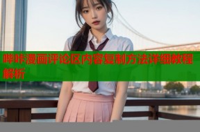 哔咔漫画评论区内容复制方法详细教程解析