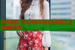 哔咔漫画广告车牌助你轻松发现热门漫画精彩不停