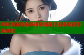 哔咔漫画免登录畅享海量正版漫画资源新体验