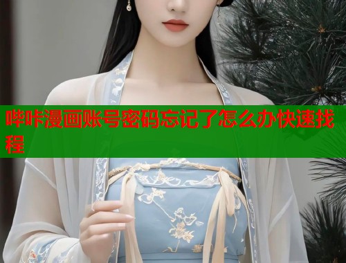 哔咔漫画账号密码忘记了怎么办快速找程  第1张